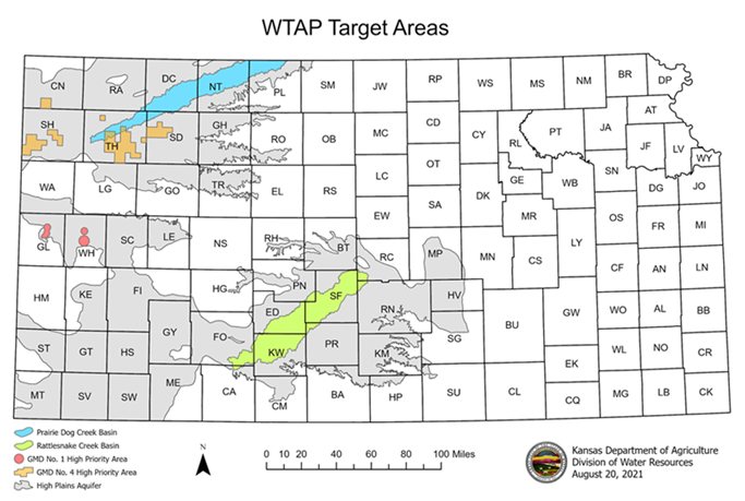 WTAP Target Area Map